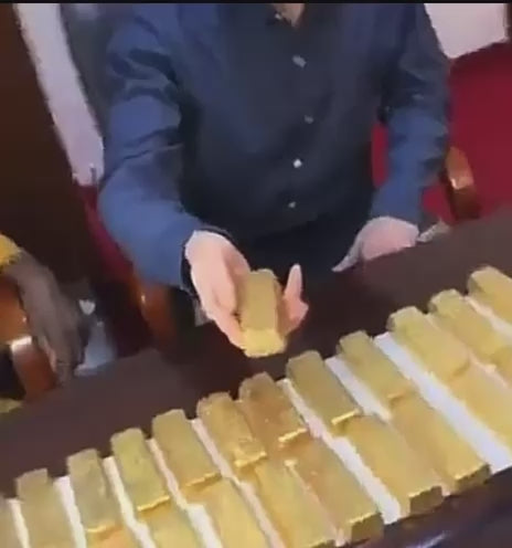 Raw Gold Bars 22k 24k 99.9( purity